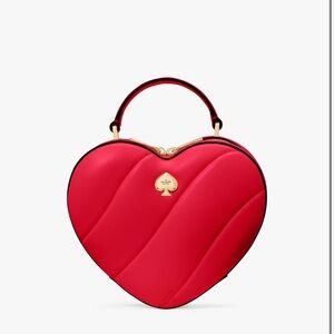 Kate Spade Love Shack Quilted 3D Heart Crossbody❤️♠️